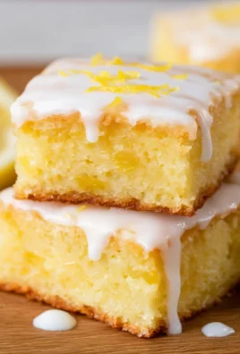 Easy Lemon Brownies Recipe