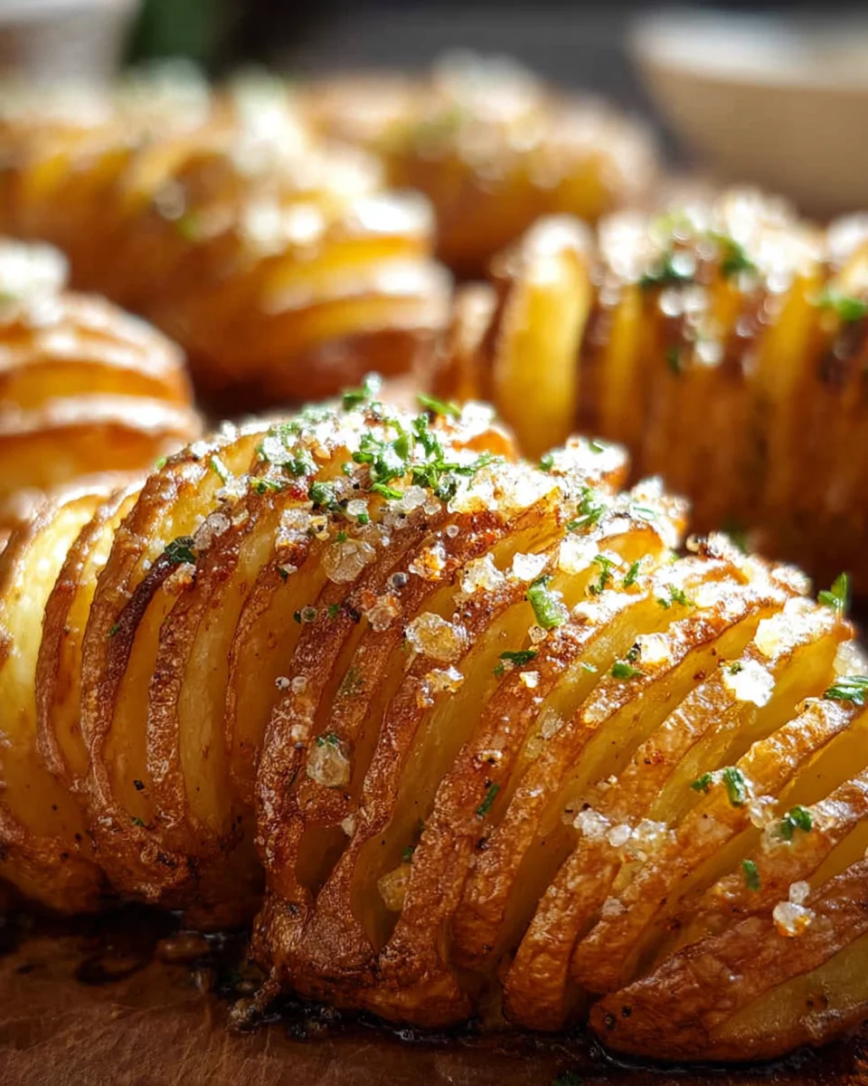Hasselback Potatoes