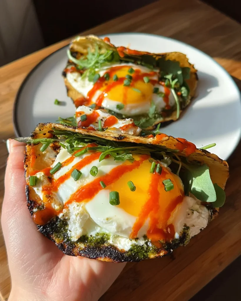 High Protein Cottage Cheese Breakfast Tacos