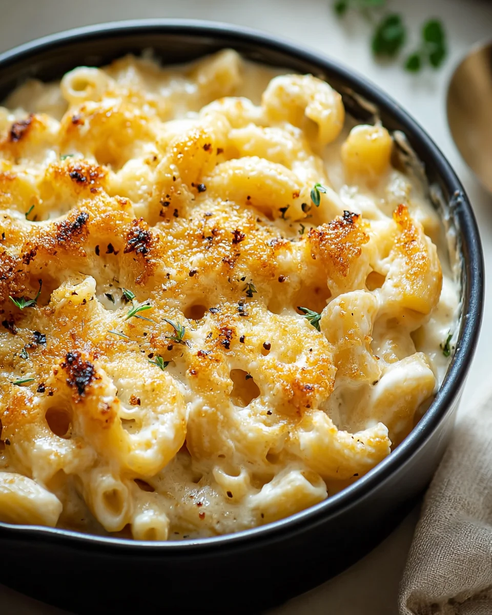 High Protein Cottage Cheese Mac and Cheese