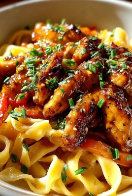 Honey Pepper Chicken Pasta