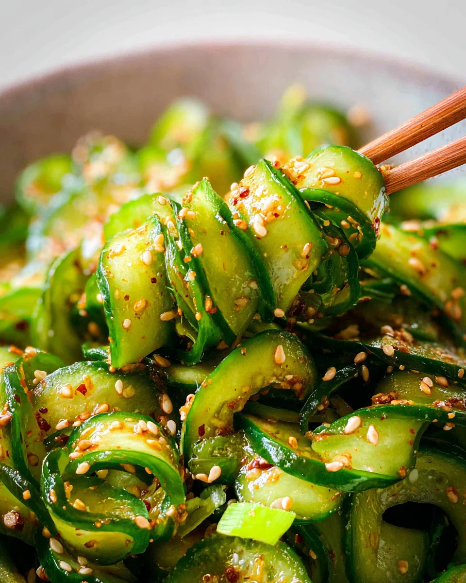 Korean Cucumber Salad Recipe