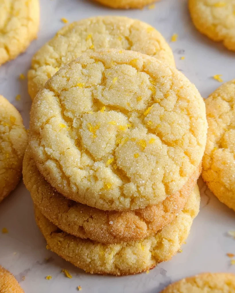 Lemon Sugar Cookies