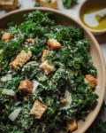 Lemony Parmesan Kale Salad