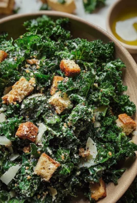 Lemony Parmesan Kale Salad