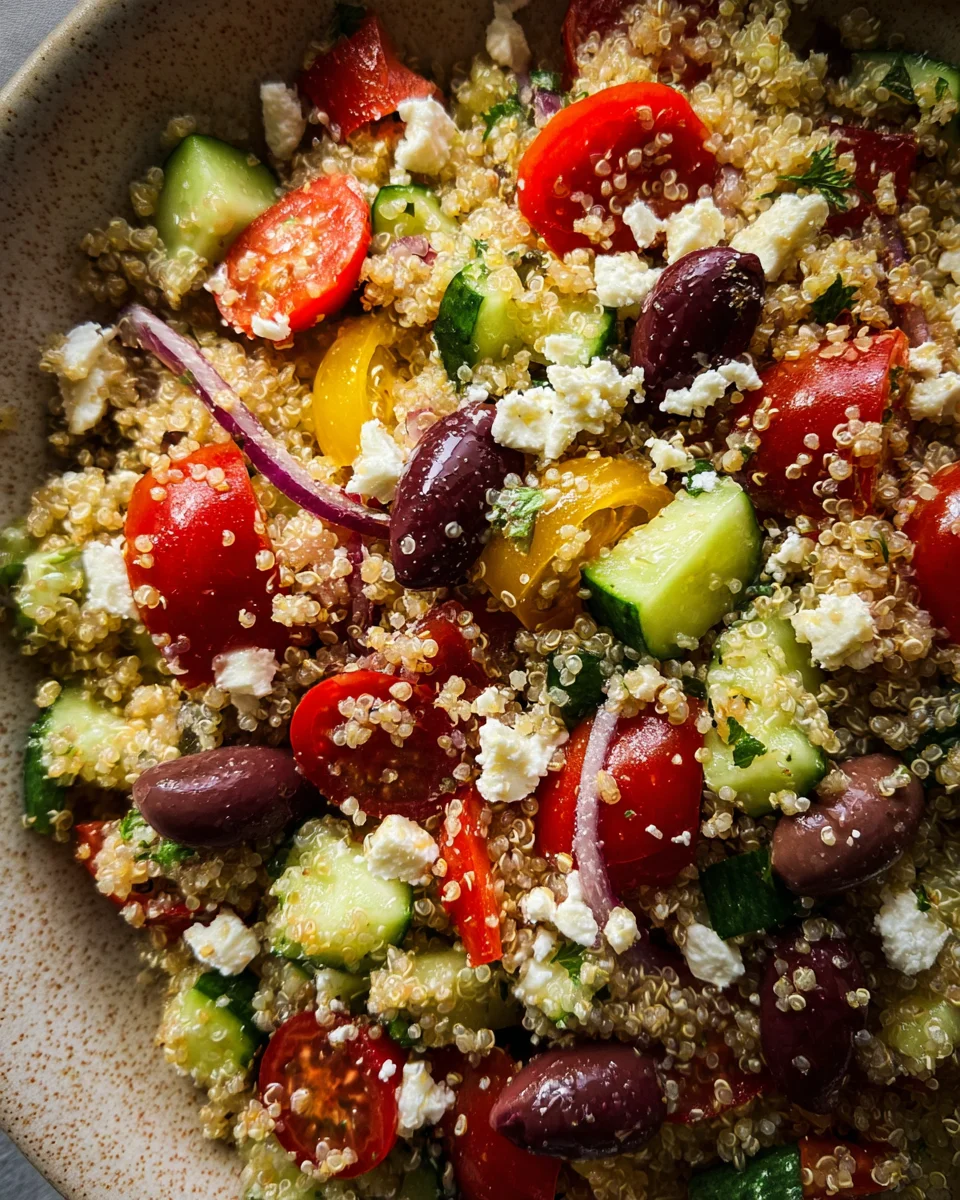 Mediterranean Quinoa Salad