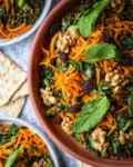 Moroccan Lentil Carrot Salad (Vegan)