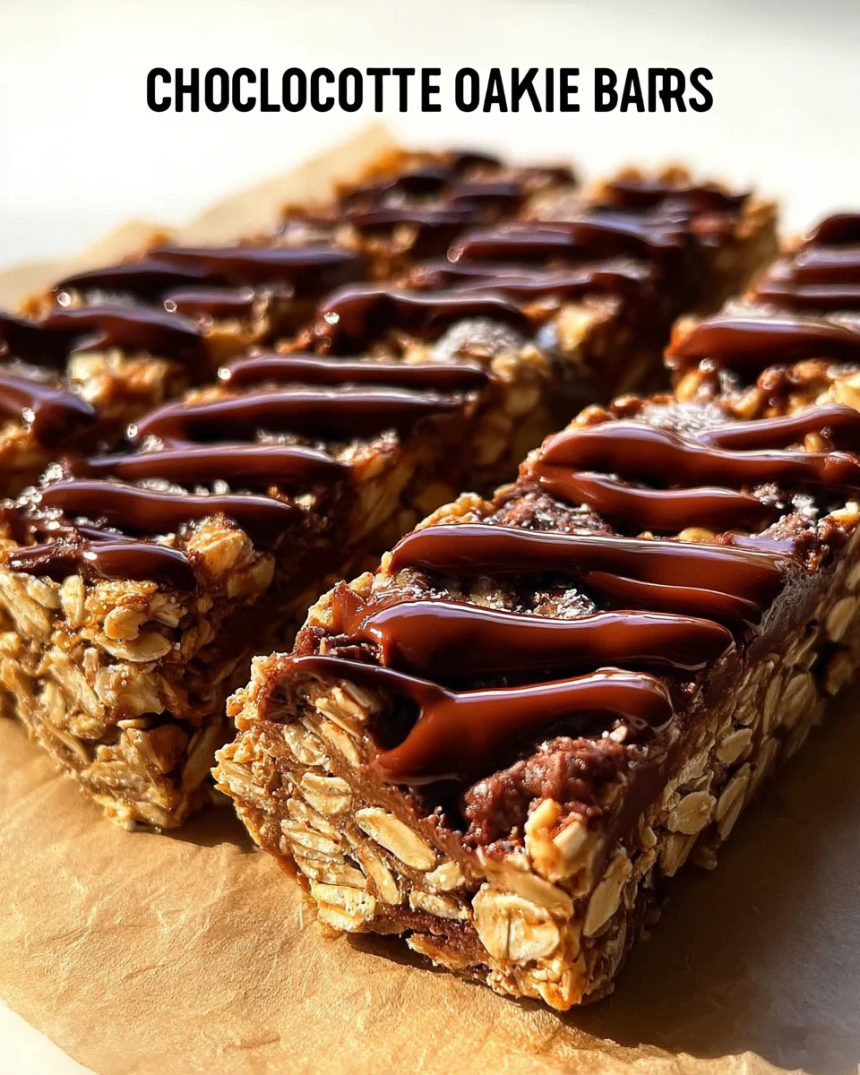 No Bake Chocolate Oatmeal Bars