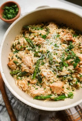 One Pot Chicken Orzo