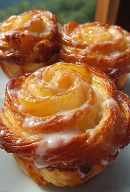 Peach Pie Cruffins Recipe