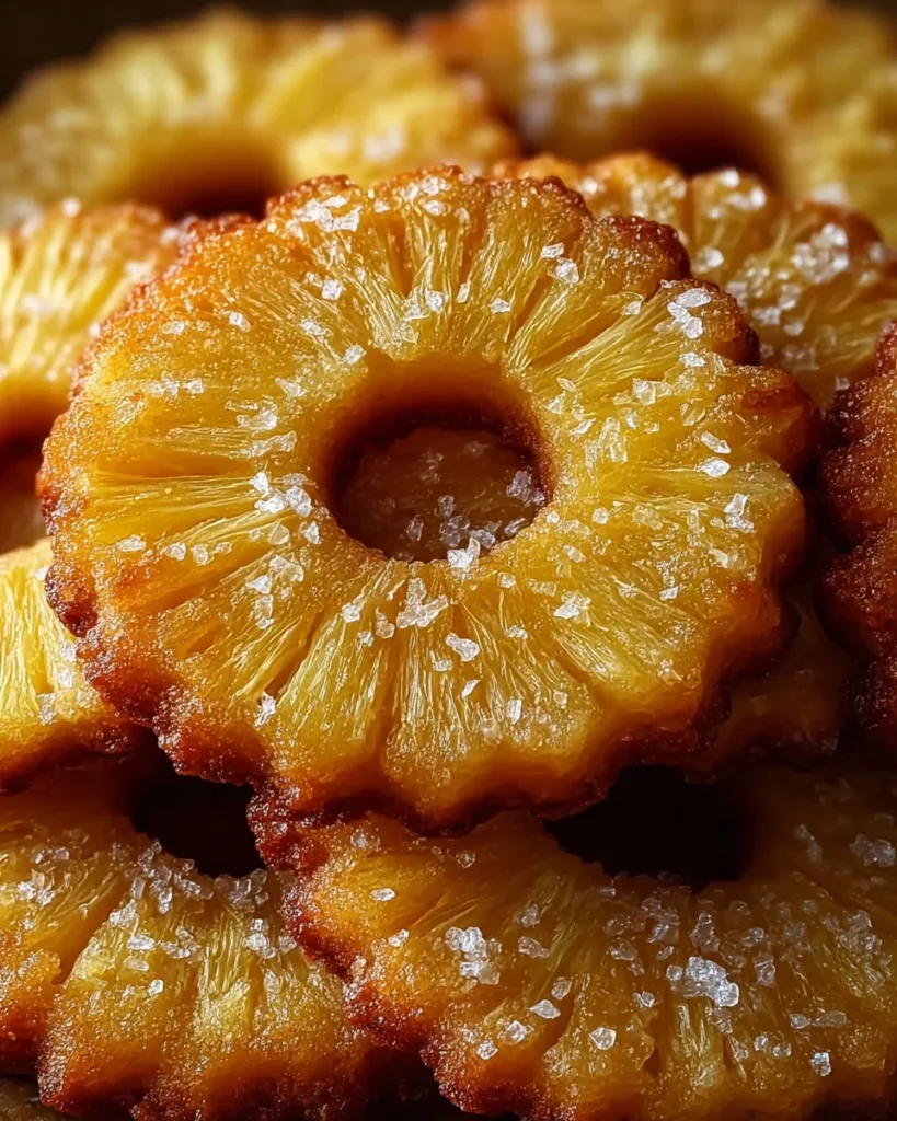 Pineapple Upside Down Sugar Cookies