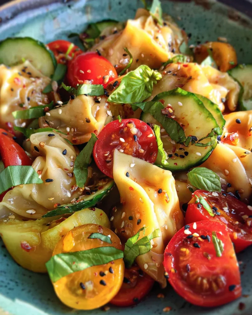 Potsticker Salad (Dumpling Salad)