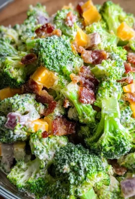 Quick Broccoli Ranch Salad