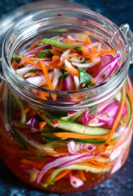 Quick Fridge Pickled Vegetables