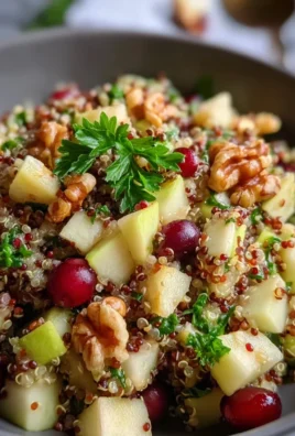 Quinoa Apple Salad: A Fruity, Fresh & Flavor-Packed Favorite