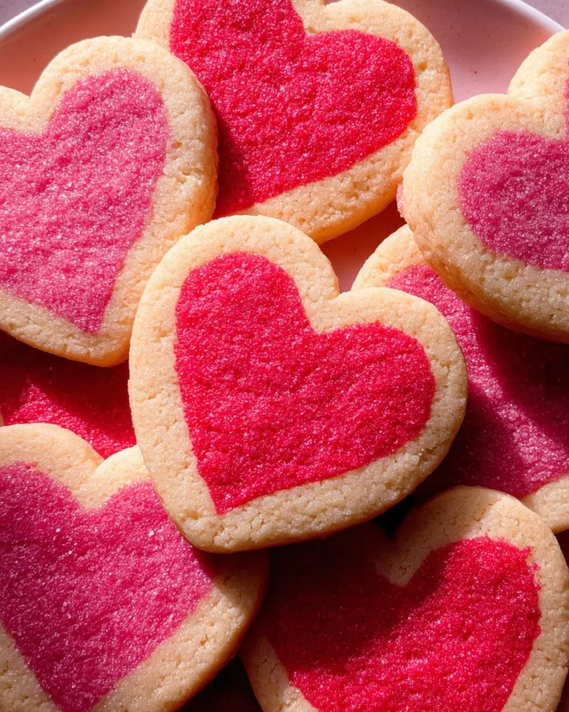 Slice and Bake Valentine's Day Cookies