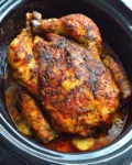 Slow Cooker Rotisserie Chicken