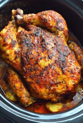Slow Cooker Rotisserie Chicken