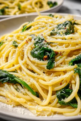 Spinach Lemon Pasta