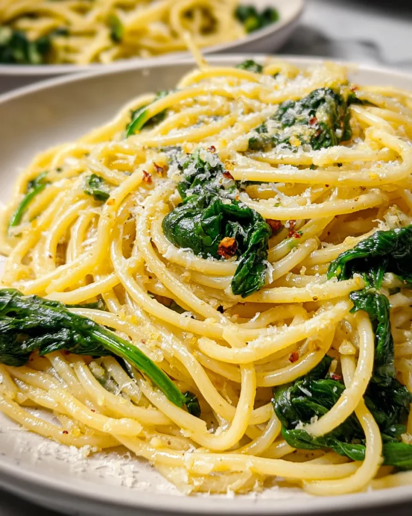 Spinach Lemon Pasta
