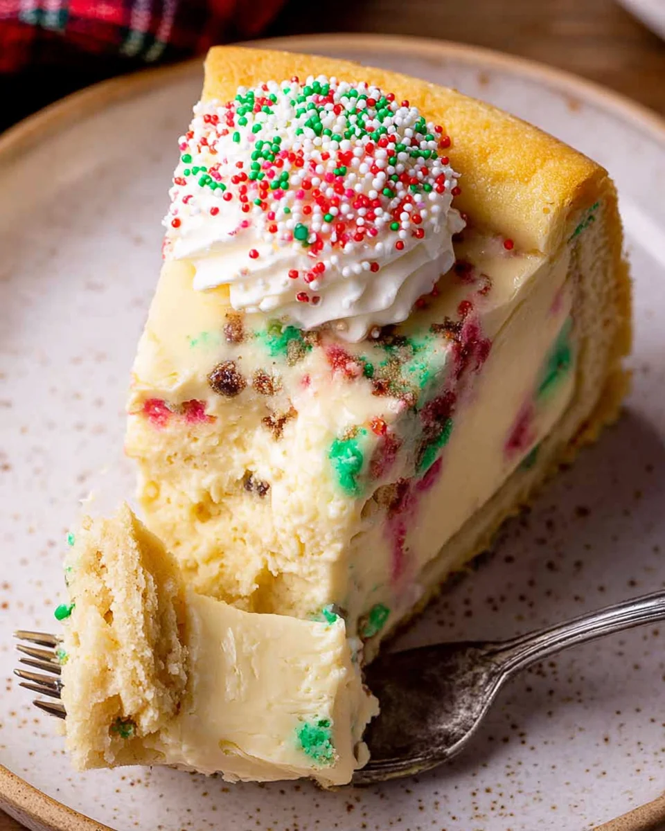 Sugar Cookie Cheesecake