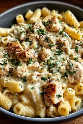 The Best Crockpot Garlic Parmesan Chicken Pasta Recipe