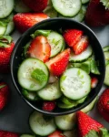 This Cucumber Strawberry Salad