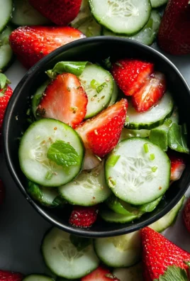 This Cucumber Strawberry Salad