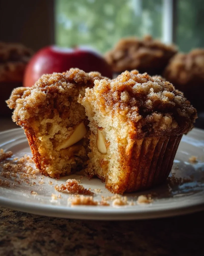 Unleash 12 Divine Apple Cinnamon Streusel Muffins From Your Oven Today