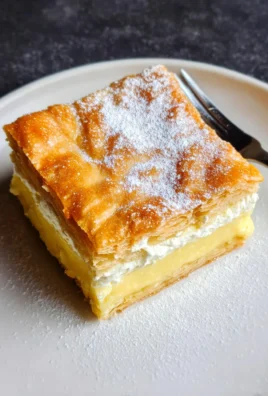 Vanilla Custard Cream Squares
