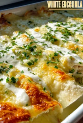 White Chicken Enchiladas