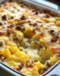 Cheesy Potato Breakfast Casserole
