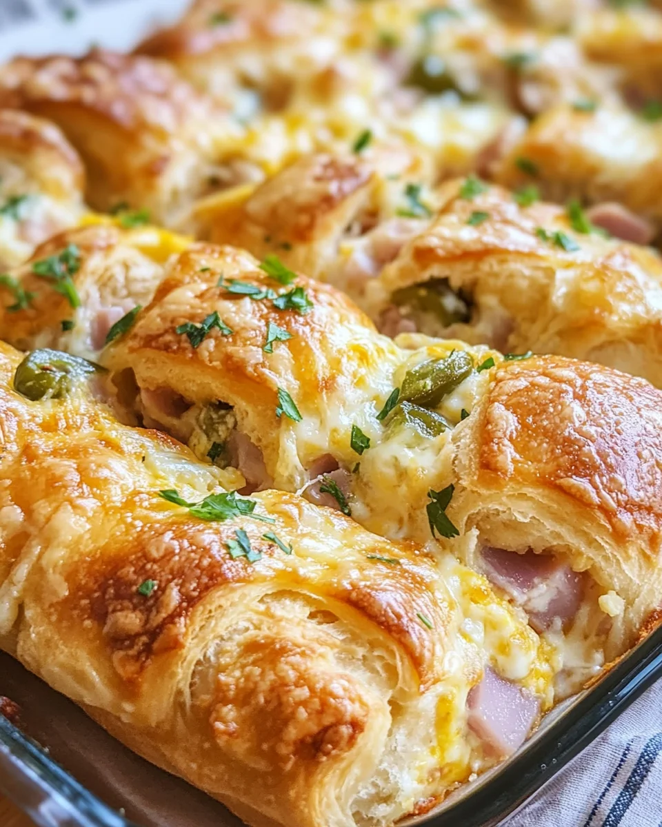 Crescent Roll Breakfast Casserole